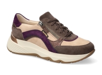 chaussure mobils lacets laonie marron